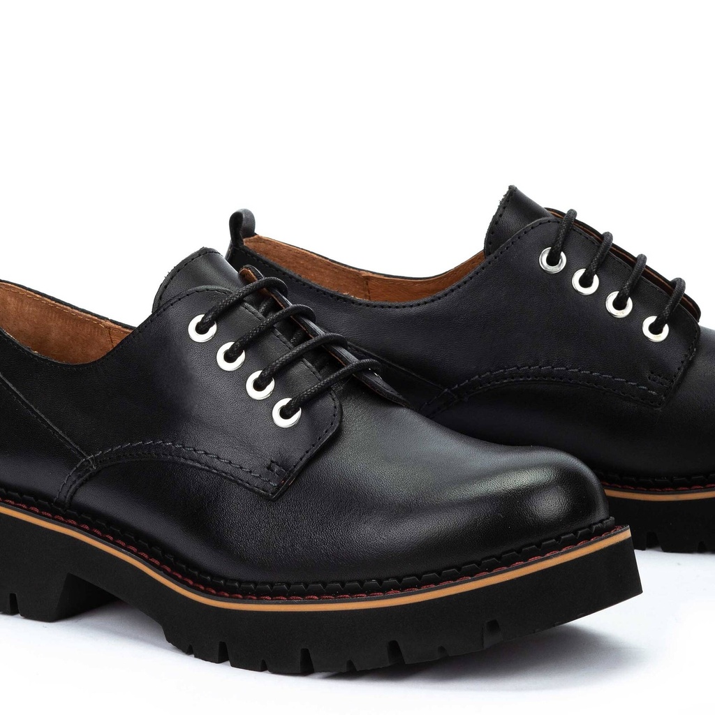 VICAR - Zapato de suela track con cordones para mujer (7)