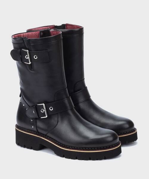 VICAR - Bota de suela track para mujer (1)