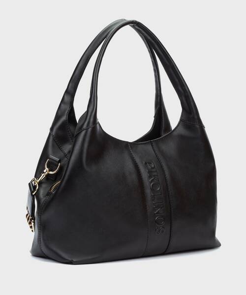 ALCUDIA - Bolso de piel con separador central para mujer. (1)