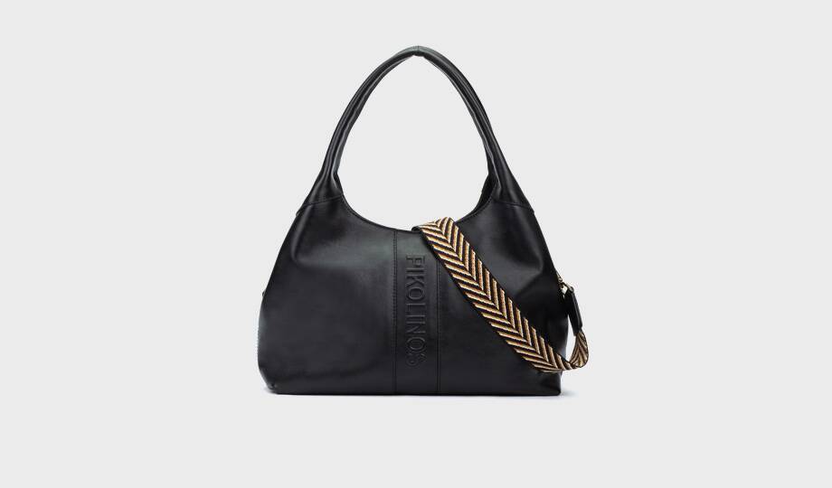ALCUDIA - Bolso de piel con separador central para mujer. (3)