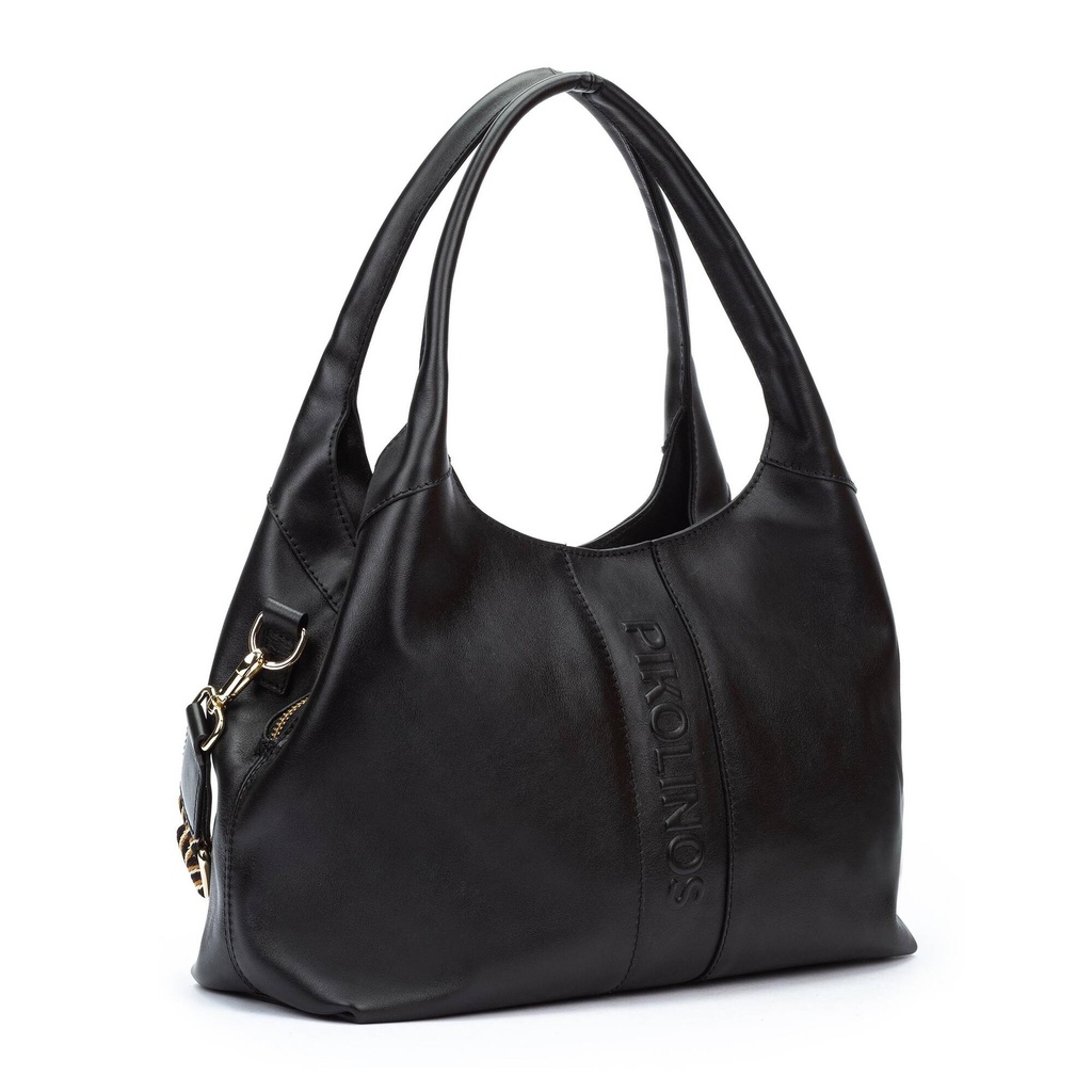 ALCUDIA - Bolso de piel con separador central para mujer. (5)