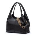 ALCUDIA - Bolso de piel con separador central para mujer. (6)