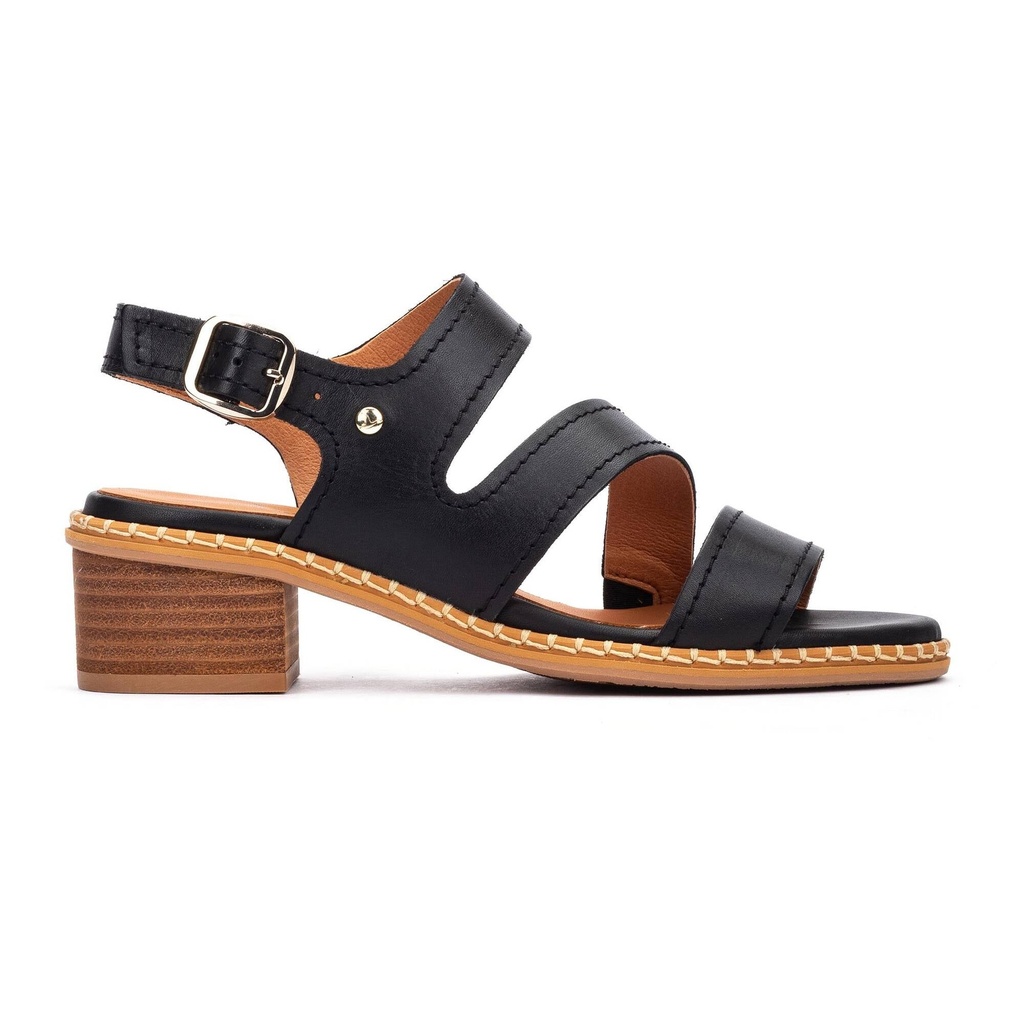 BLANES - Sandalias de tacón con hebilla para mujer (4)