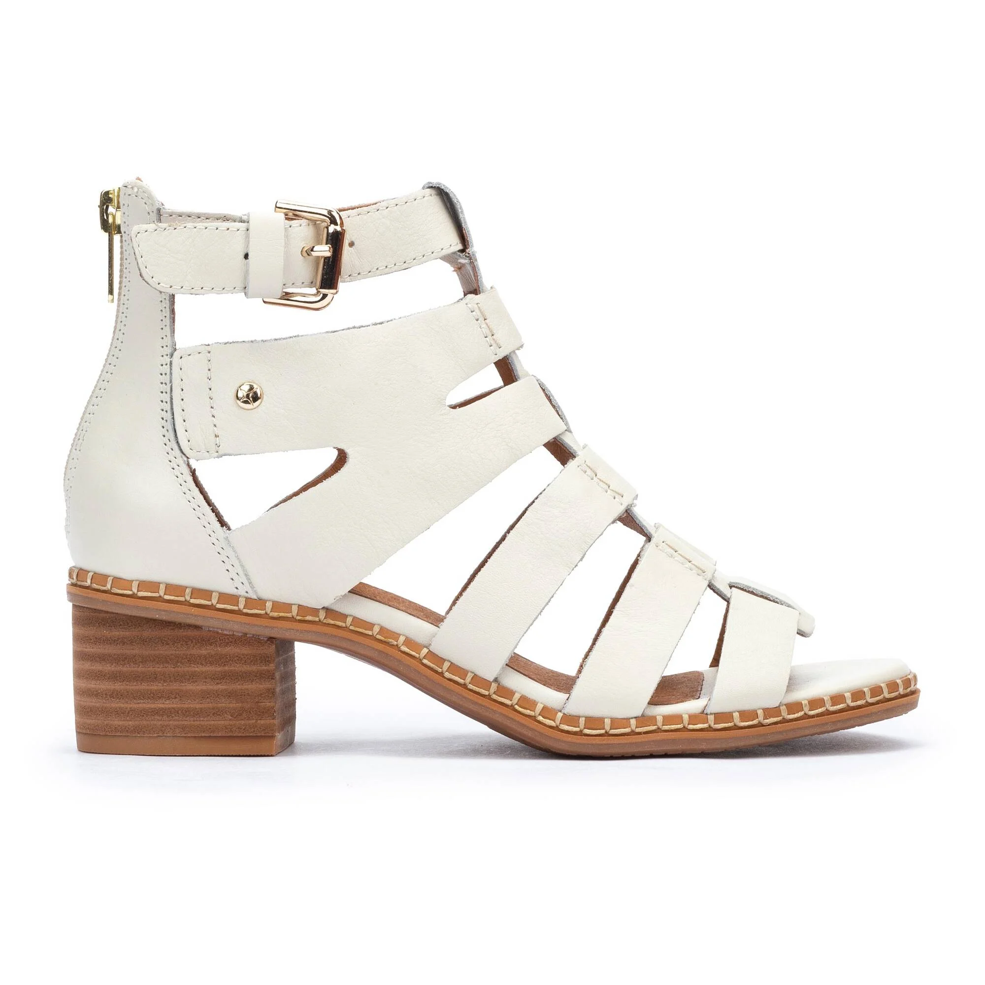 BLANES - Sandalias de tacón bloque con cremallera para mujer (4)