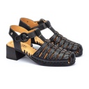 ROMANA - Sandalias de tacón bloque con hebilla para mujer (5)