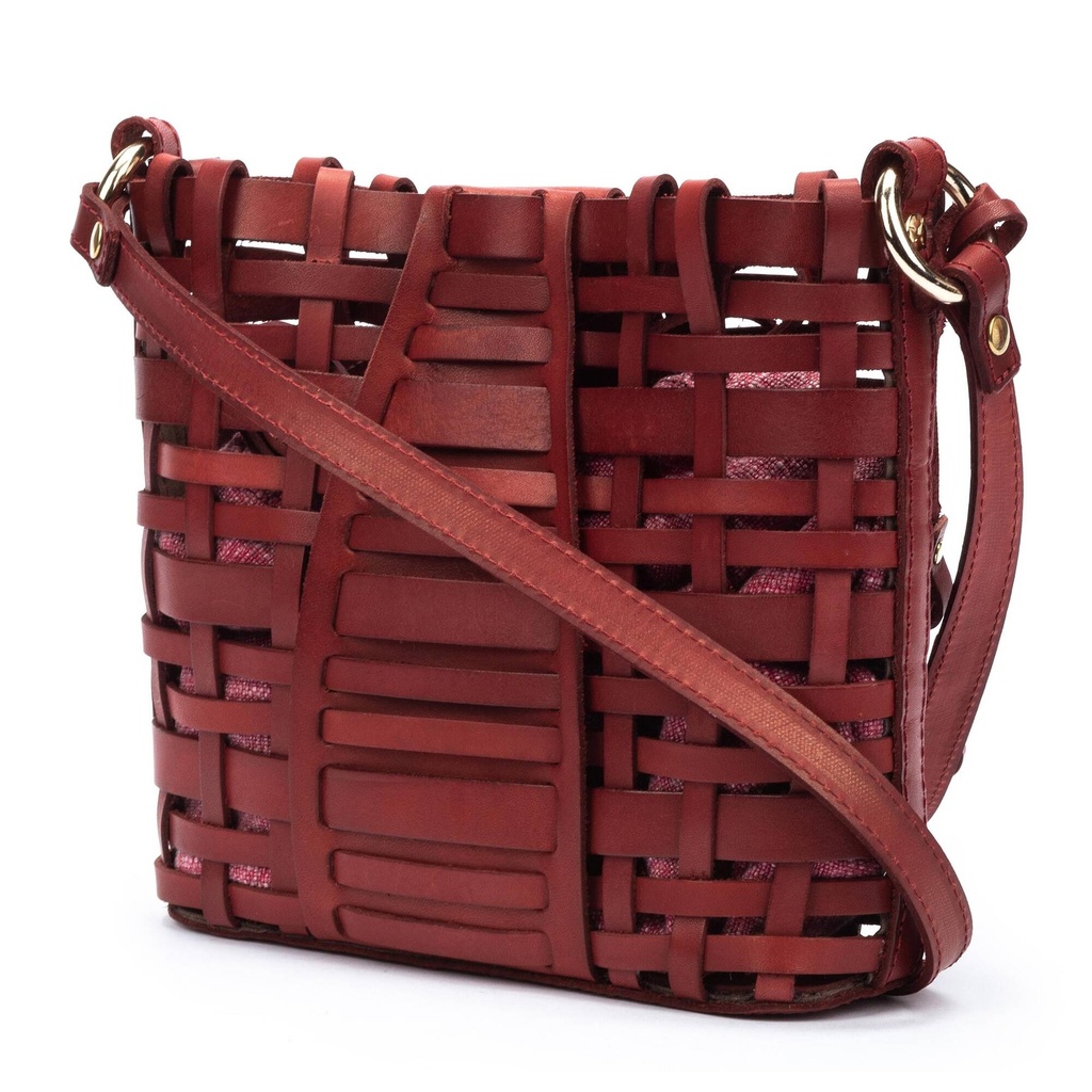 ROMANA - Bolso trenzado de piel para mujer (6)