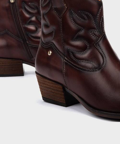 VERGEL - Botines de tacón con cremallera para mujer. (2)