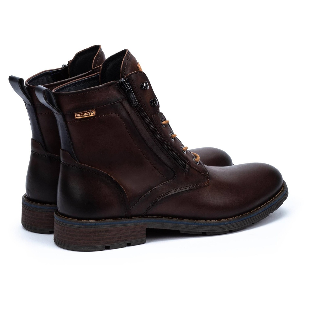 YORK - Botín con cordones y cremallera para hombre (6)