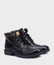YORK - Botín con cordones y cremallera para hombre (1)