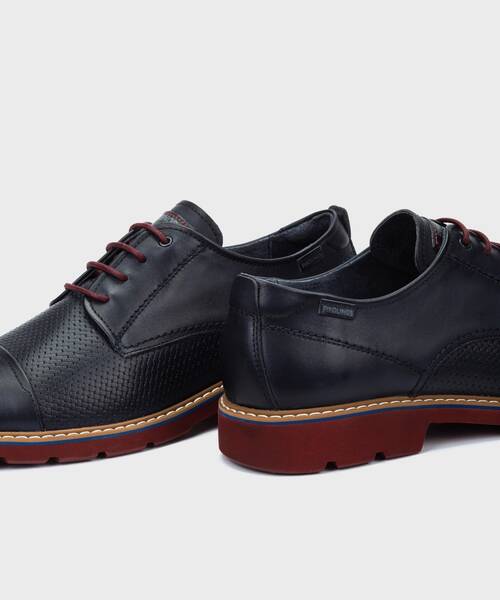 ALARCON - Zapatos cordones con suela extra ligera para hombre. (2)
