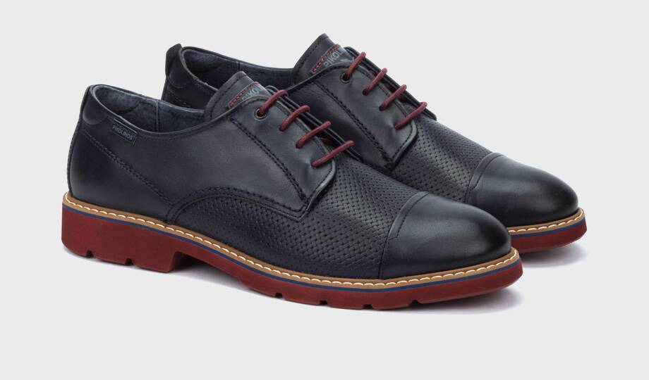 ALARCON - Zapatos cordones con suela extra ligera para hombre. (3)