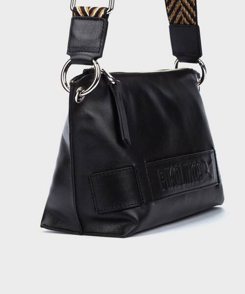 ALCUDIA - Bandolera con cinta tejido para mujer (2)