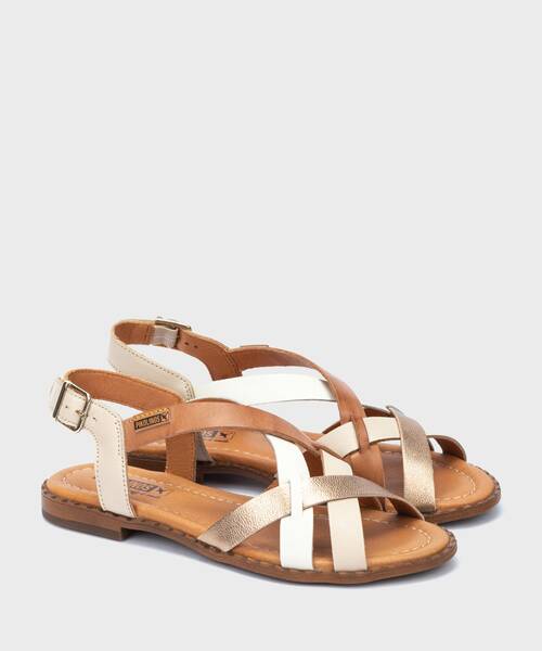 ALGAR - Sandalias planas con hebilla para mujer (1)
