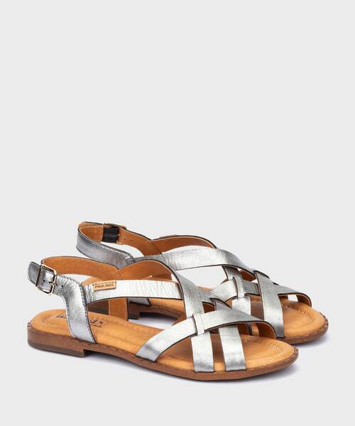 ALGAR - Sandalias planas con hebilla para mujer (1)