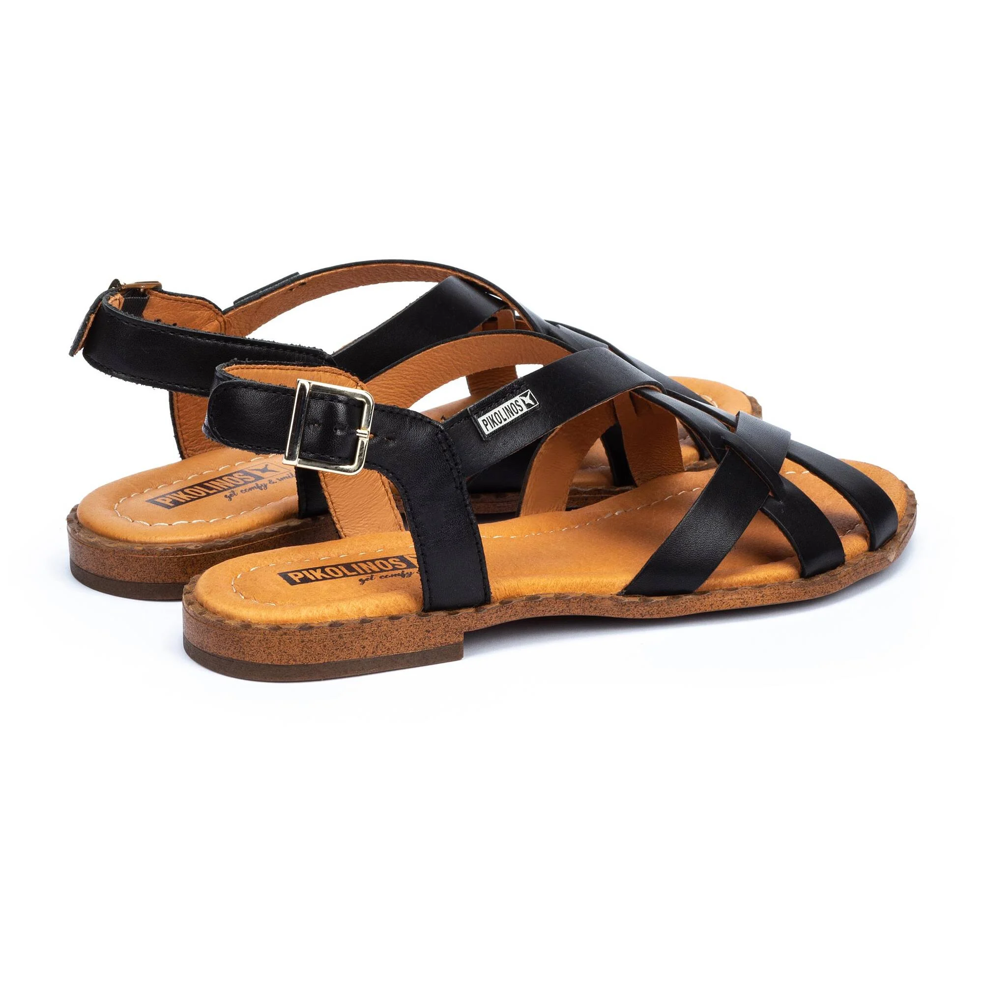 ALGAR - Sandalias planas con hebilla para mujer (6)