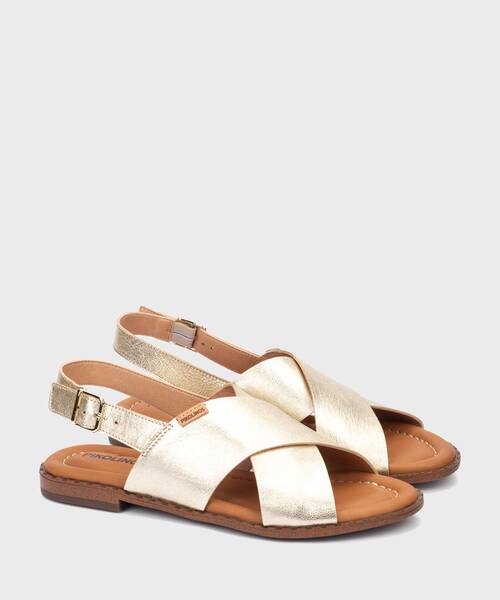 ALGAR - Sandalias planas con hebilla para mujer (1)