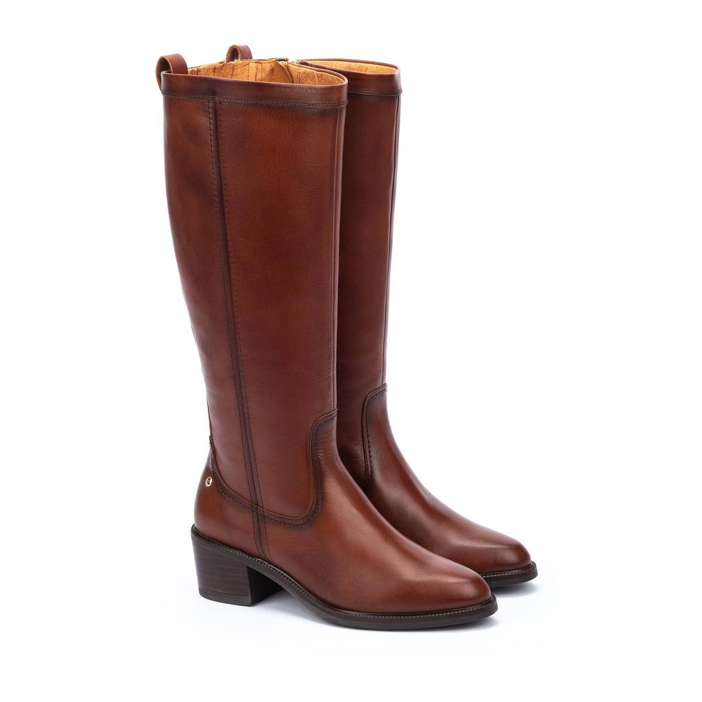 BACAROT - Bota con tacón ancho para mujer (5)