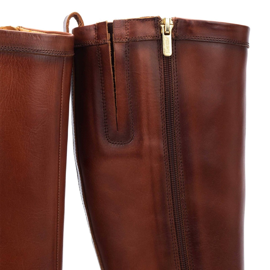 BACAROT - Bota con tacón ancho para mujer (7)