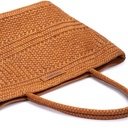 BALEARES - Bolso tote de piel  trenzada para mujer (7)