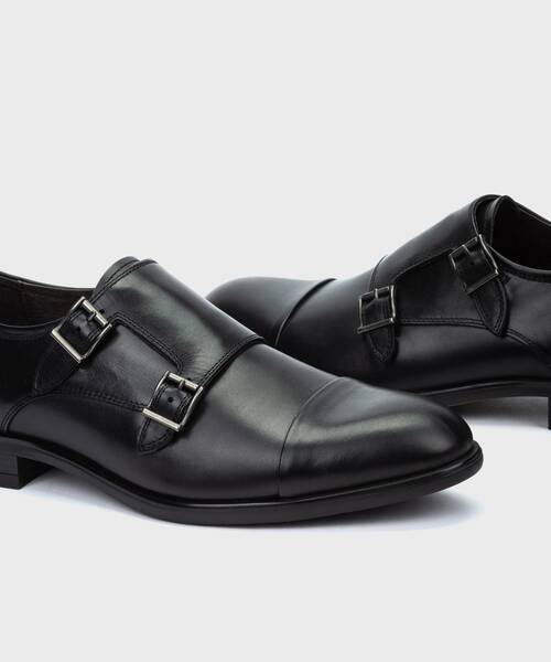 BRISTOL - Zapatos con hebillas para hombre (2)