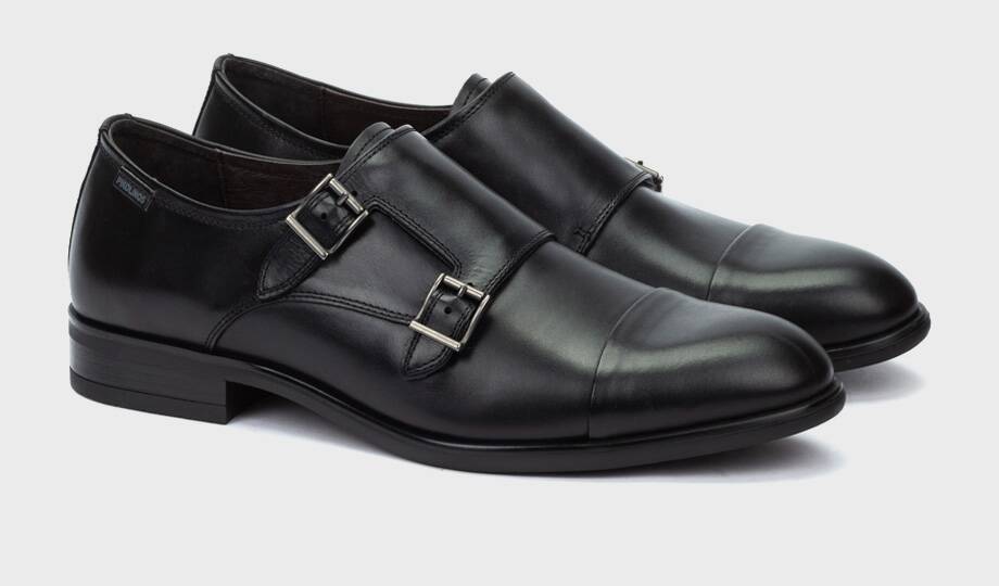 BRISTOL - Zapatos con hebillas para hombre (3)