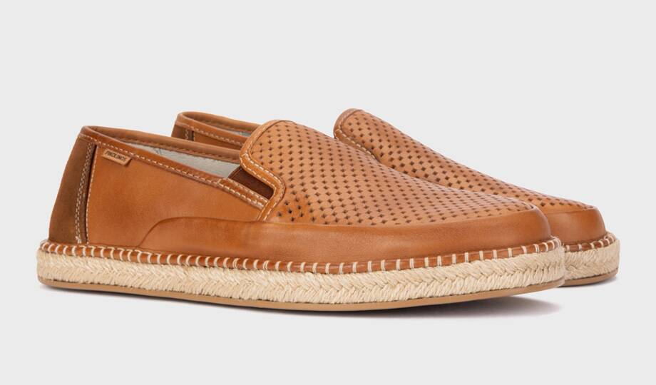 MIJAS - Mocasín con piso de yute para hombre (3)