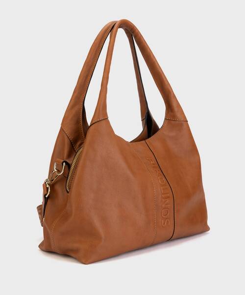 ALCUDIA - Bolso de piel con doble asa para mujer (1)