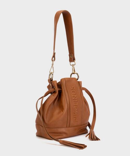 ALCUDIA - Bolso saco de piel para mujer (1)