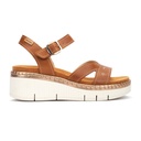 GOMERA - Sandalias de cuña con hebilla para mujer (4)