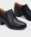 MALAGA - Zapato abotinado de tacón bajo para mujer (2)