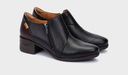 MALAGA - Zapato abotinado de tacón bajo para mujer (3)