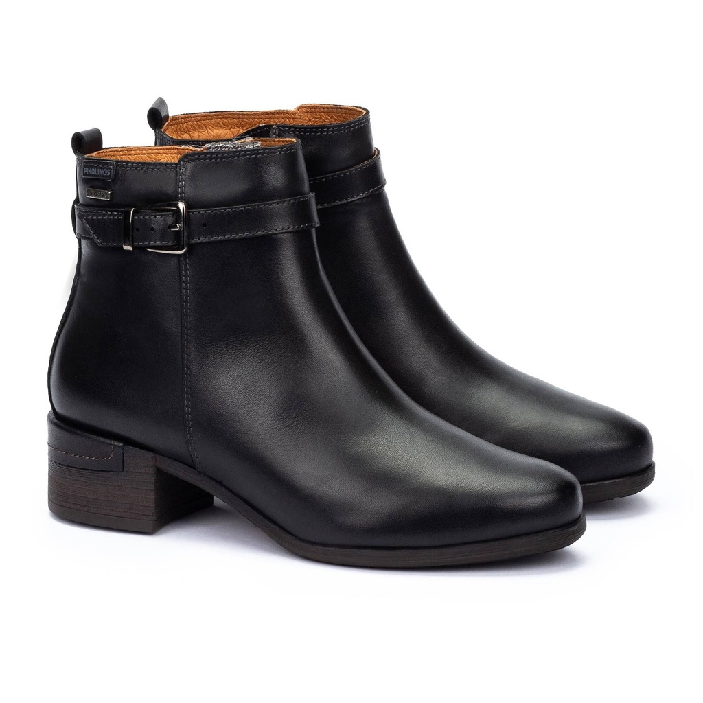MALAGA - Botines de tacón con tecnología waterproof para mujer. (5)
