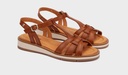 ROQUETAS - Sandalias planas con hebilla para mujer (3)