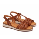 ROQUETAS - Sandalias planas con hebilla para mujer (5)