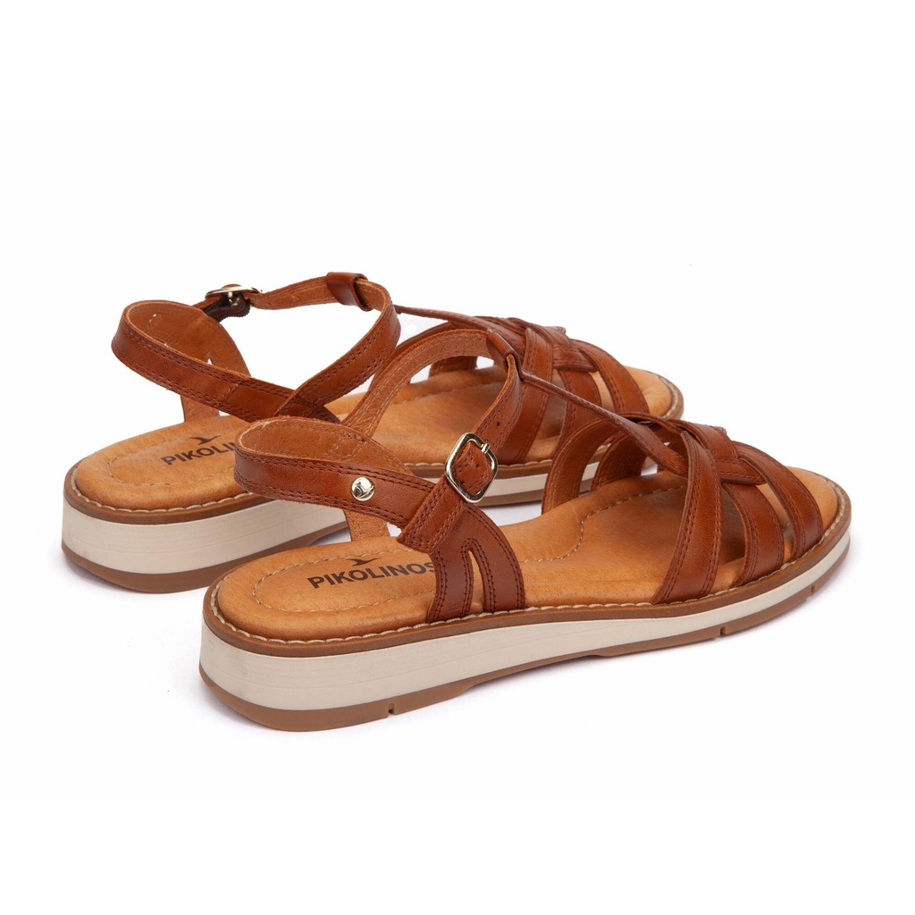 ROQUETAS - Sandalias planas con hebilla para mujer (6)