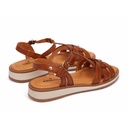 ROQUETAS - Sandalias planas con hebilla para mujer (6)