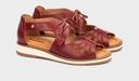 ROQUETAS - Sandalias planas con cordones para mujer (3)