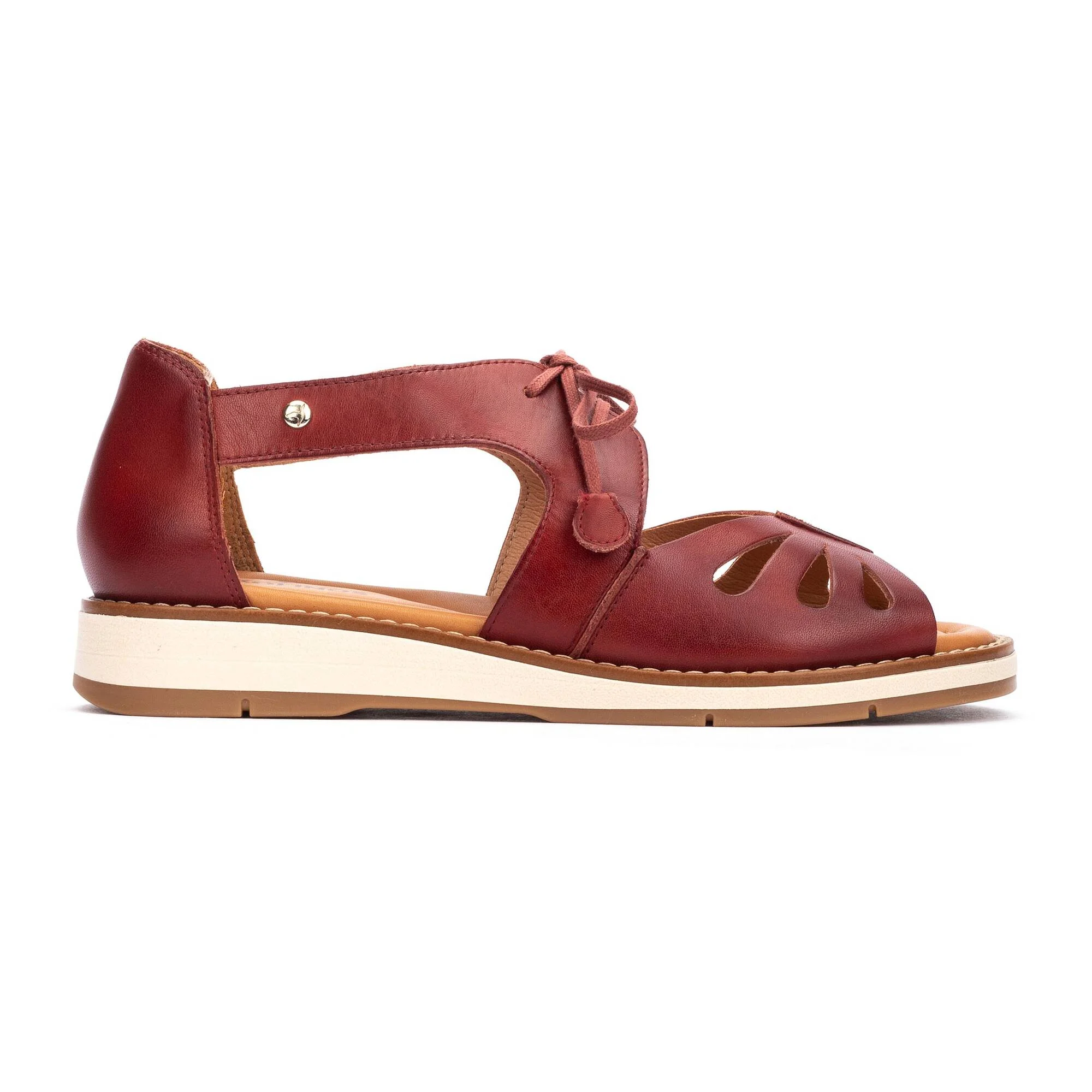 ROQUETAS - Sandalias planas con cordones para mujer (4)