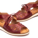 ROQUETAS - Sandalias planas con cordones para mujer (7)