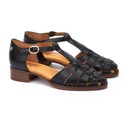 VALENCIA - Zapatos semiabiertos con hebilla para mujer (5)