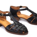 VALENCIA - Zapatos semiabiertos con hebilla para mujer (7)
