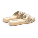 CALELLA - Sandalias planas de mujer con tiras multicolor (6)