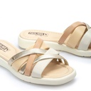 CALELLA - Sandalias planas de mujer con tiras multicolor (7)