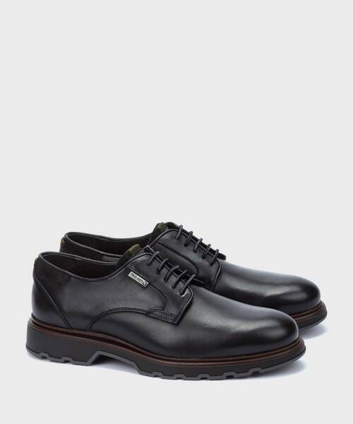 LINARES - Zapato de suela track para hombre (1)