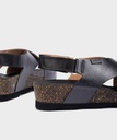 MAHON - Sandalias con cierre adherente y cuña para mujer (2)