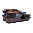 MAHON - Sandalias con cierre adherente y cuña para mujer (6)