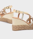 RONDA - Sandalias de cuña con tiras para mujer (2)