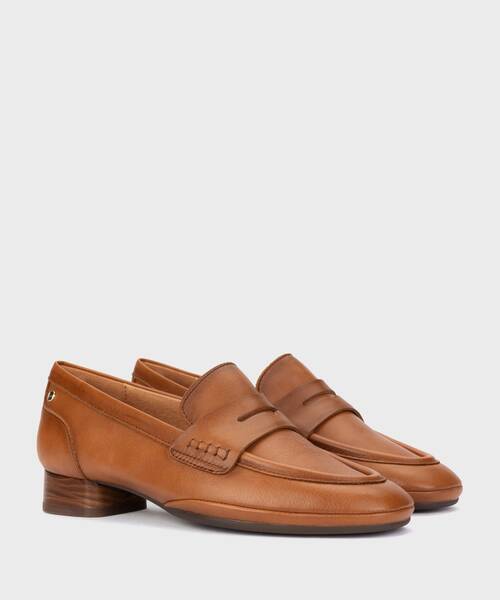 UBEDA - Mocasín con tacón bajo y horma amplia para mujer (1)