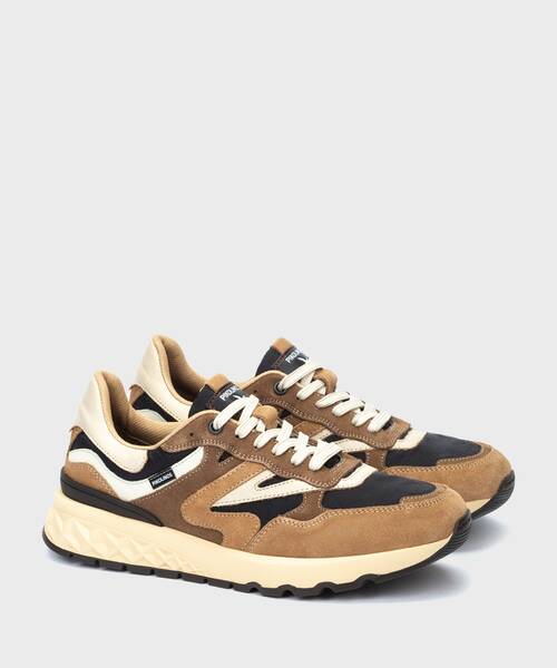 ARANDA - Deportivo con suela extra ligera y cordones para hombre (1)