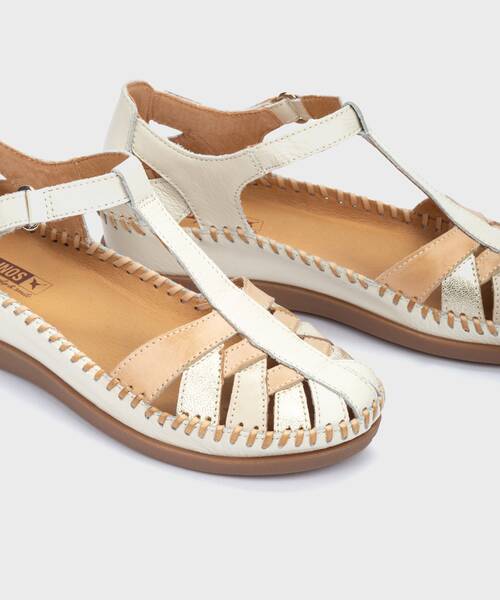 CADAQUES - Zapato semiabierto con cierre adherente para mujer (2)